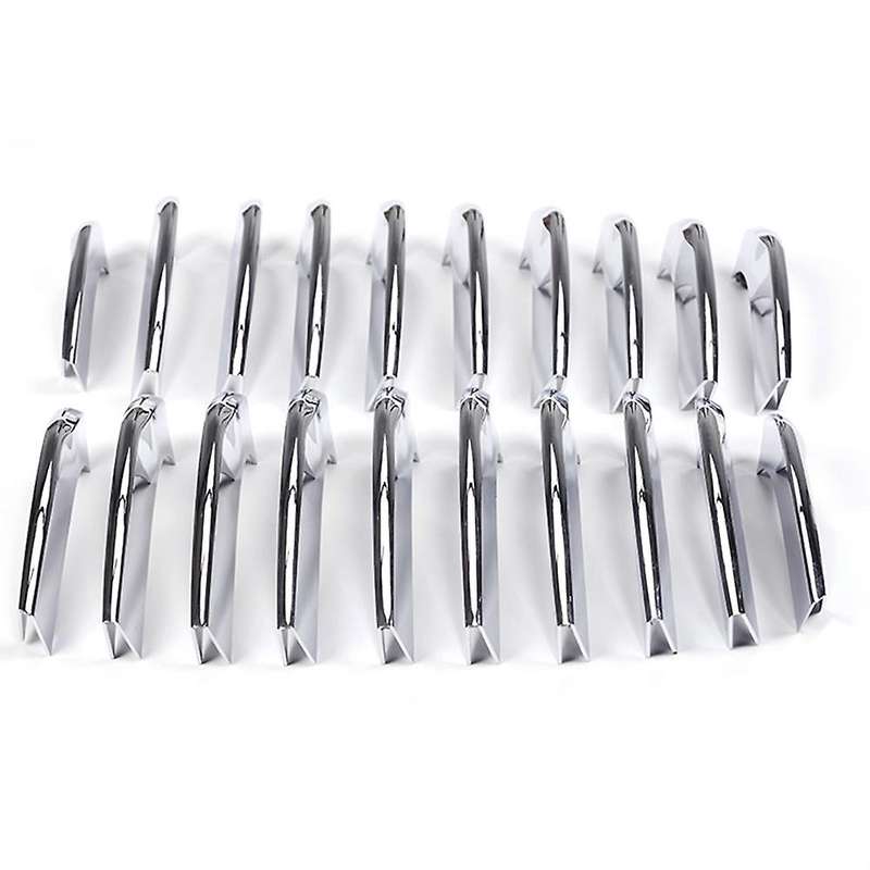 Car Front Grill Decor Bright Strip Exterior Grille Cover Trim for 2 Series F45 F46 2015-2016 GranTou