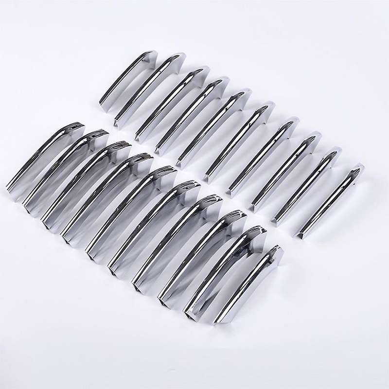 Car Front Grill Decor Bright Strip Exterior Grille Cover Trim for 2 Series F45 F46 2015-2016 GranTou