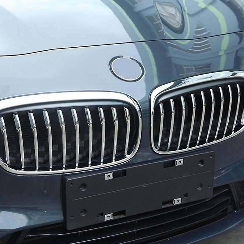 Car Front Grill Decor Bright Strip Exterior Grille Cover Trim for 2 Series F45 F46 2015-2016 GranTou