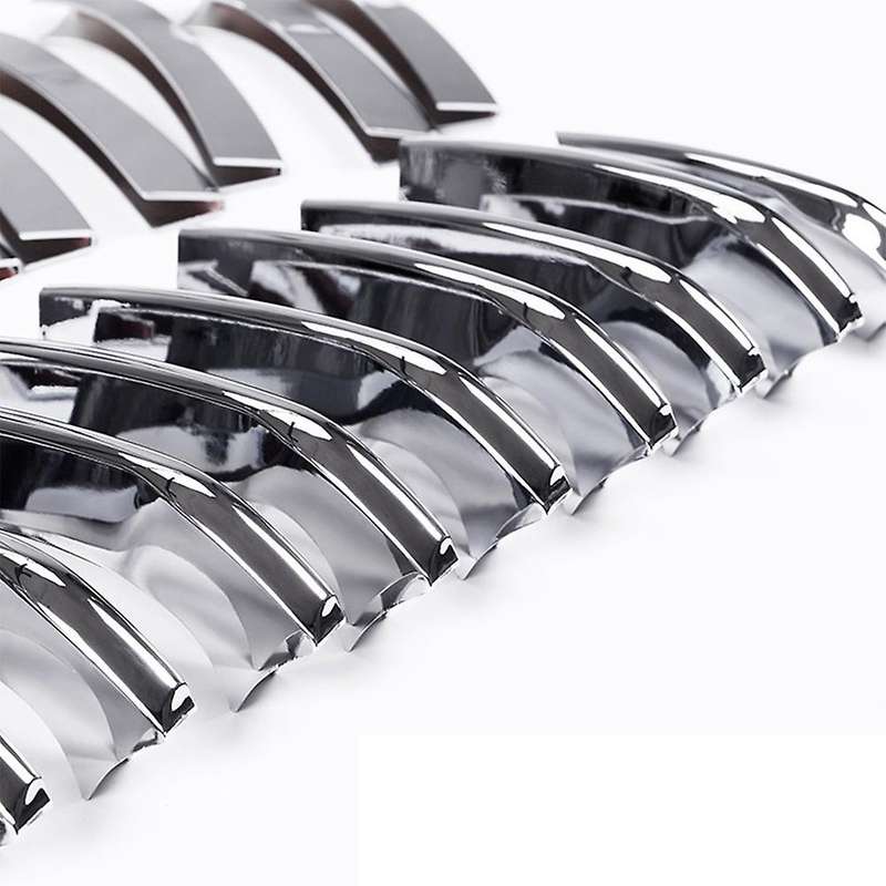 Car Front Grill Decor Bright Strip Exterior Grille Cover Trim for 2 Series F45 F46 2015-2016 GranTou