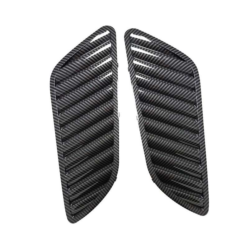 Car Front Grill Hood Cover Grill Air Outlet Vent Cover Trim for E90 E91 E92 F30 E46 Dtm Style(carbo