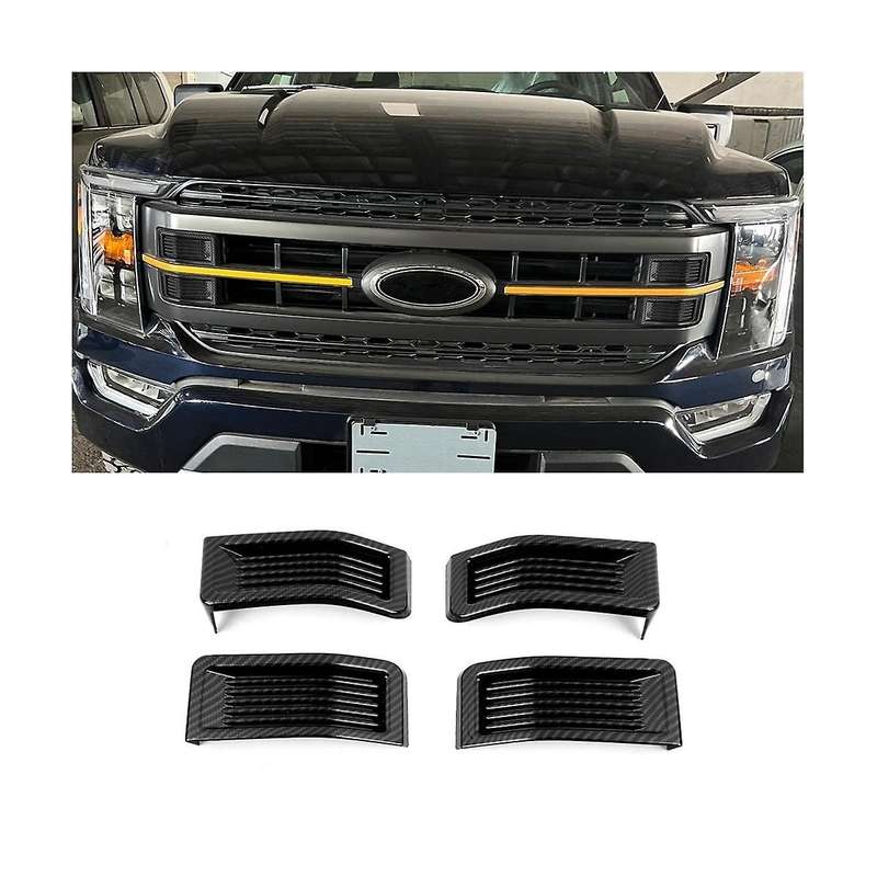 Car Front Grill Insert Decoration Cover for 2021 2022 2023 Grilles Decoration Trim Exterior Accesso
