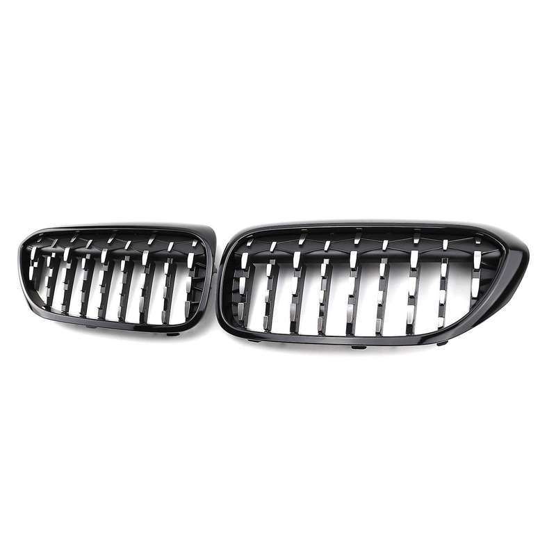 Car Front Grille Bumper Kidney Grill for - 5 Series G30 G31 G38 2018 2019 2020 Diamond Racing Grills