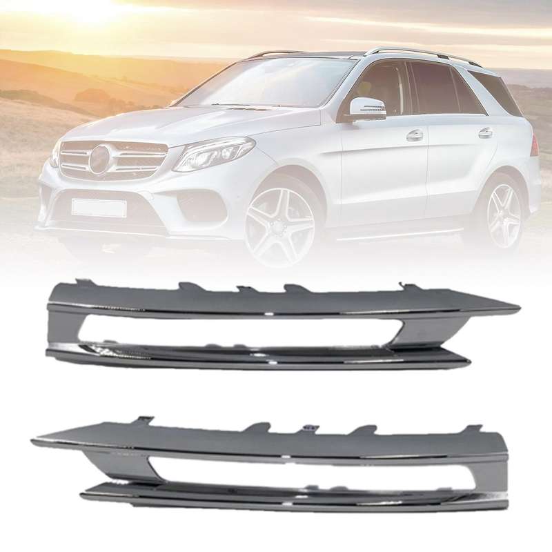 Car Front Grille Daytime Running Light Cover 1668851374 1668851474 for ML W166 ML250 ML350 ML400
