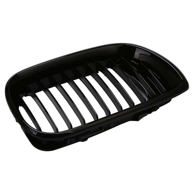 Car Front Grille Grill Gloss Black Kidney Style for  E46 02-05 3 Series 4 Door ABS 320I 325I 330I 51