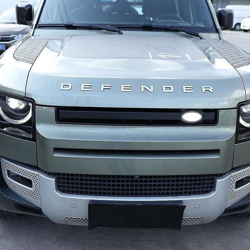 Car Front Grille Trim Strips for 2020-2022 Grille Cover Frame Decoration Accessories,Matte Black