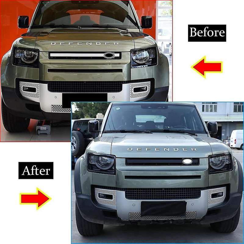 Car Front Grille Trim Strips for 2020-2022 Grille Cover Frame Decoration Accessories,Matte Black