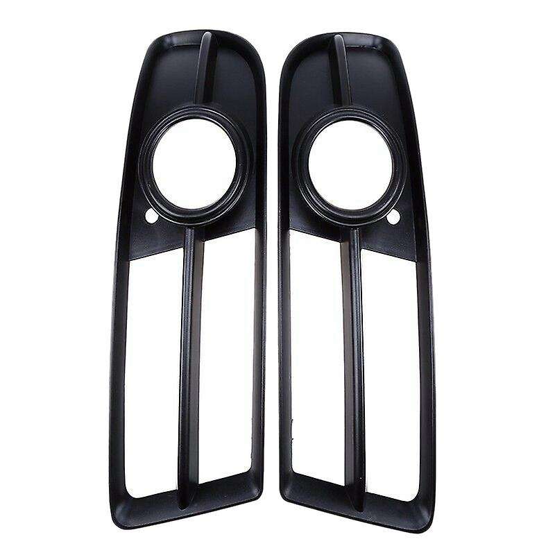 Car Front Grills Bumper Fog Lights Cover Lamp Frame Trim for- A4 B7 2005-2009