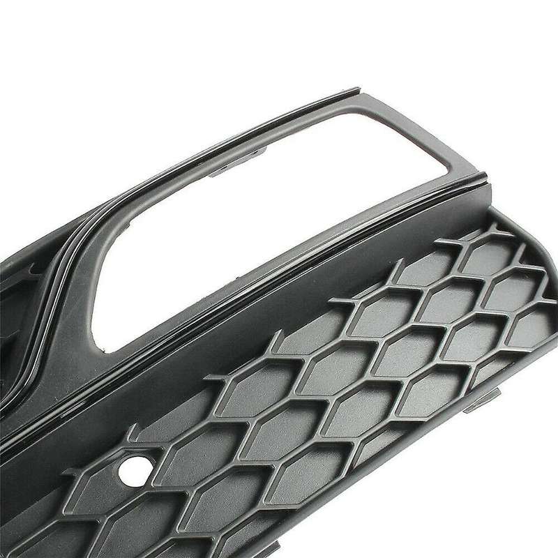 Car Front Grills Bumper Fog Lights Cover Lamp Frame Trim for  S3 A3 2013-2016