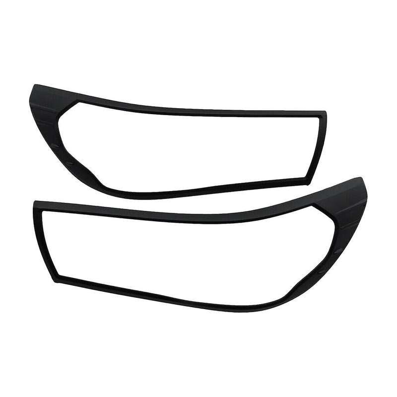 Car Front Headlighs Cover Trim for Rocco 2015 2016 2017 2018 2019