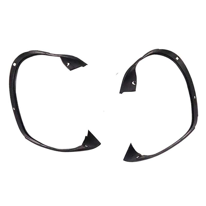 Car Front Headlight Seal Strip Trim for 2011-2014 Head Light Lamp Rubber Weatherstrip Gasket Decorat