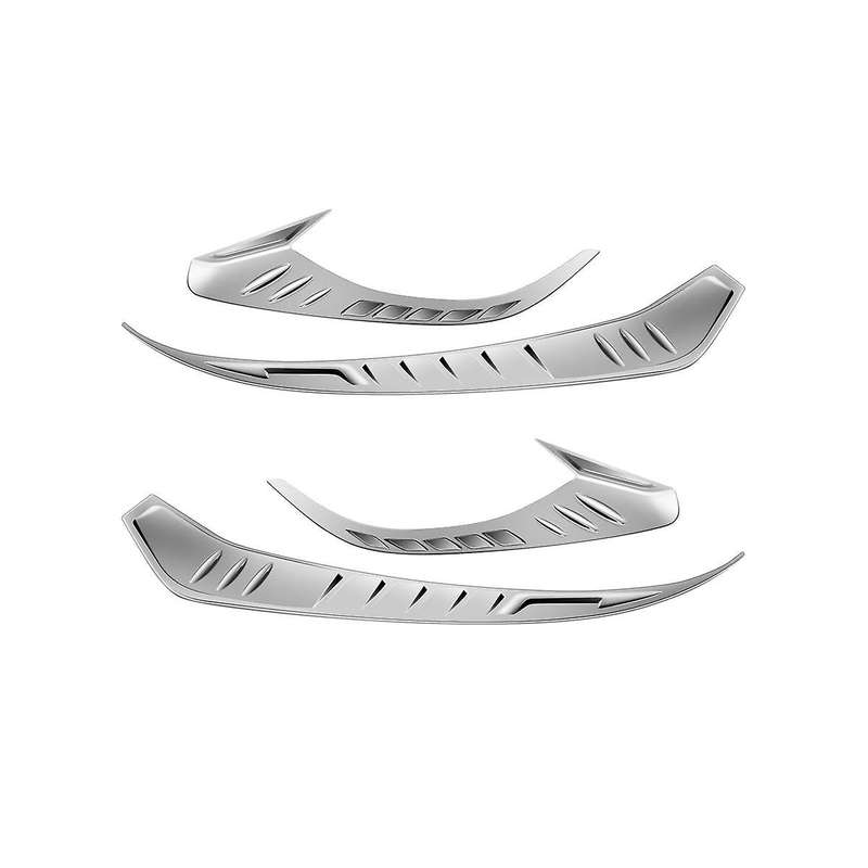 Car Front Headlights Eyebrows Eyelids Cover Trim Eyelash Head Light Lamp Stickers for -v Vezel 2021-