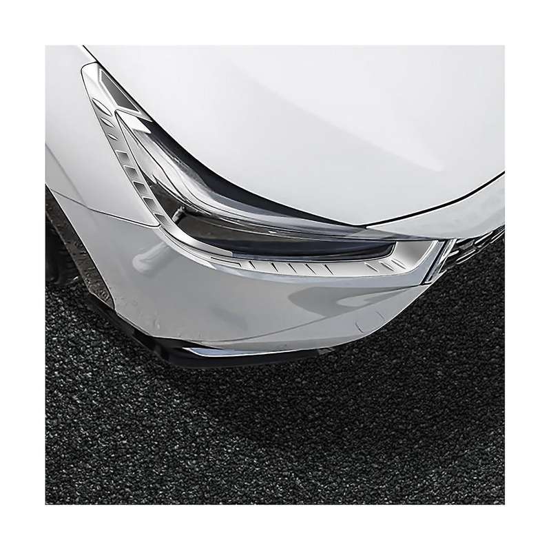 Car Front Headlights Eyebrows Eyelids Cover Trim Eyelash Head Light Lamp Stickers for -v Vezel 2021-