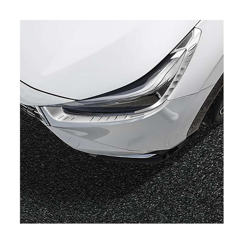 Car Front Headlights Eyebrows Eyelids Cover Trim Eyelash Head Light Lamp Stickers for -v Vezel 2021-