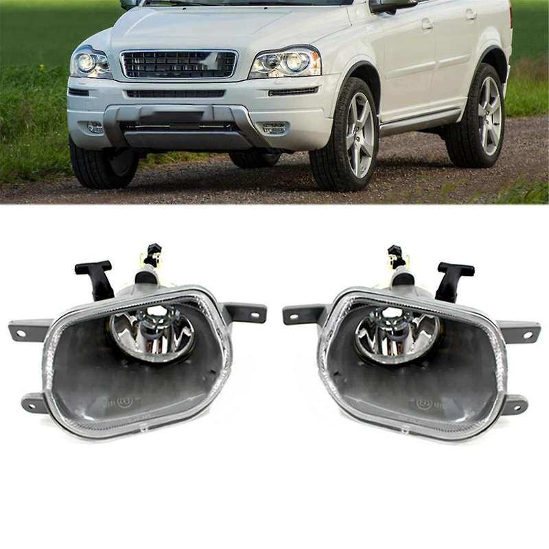 Car Front Headlights Fog Light Lamp 31111182 31111183 for XC90 2002-2013 Driving Foglights Without