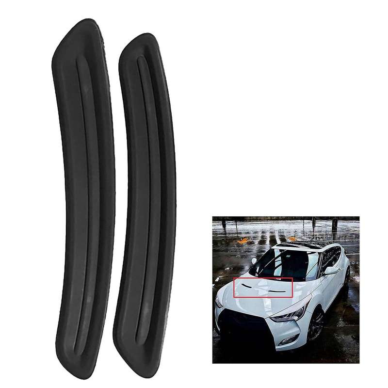 Car Front Hood Bonnet Vents Air Outlet Cover Trim for 2011-2017 Left