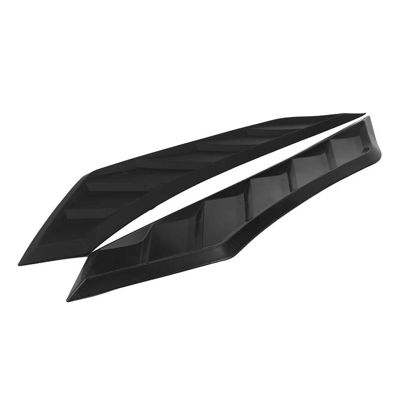 Car Front Hood Air Vent Covers Air Vent Grille Covers for 10Th Gen 2016 Long Side Louver