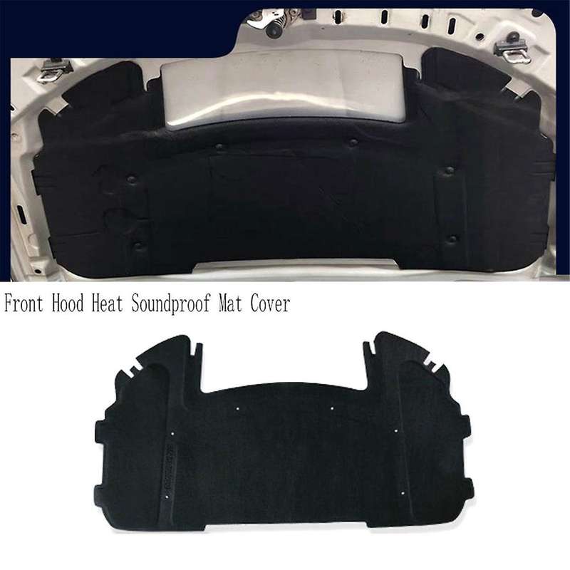Car Front Hood Heat Soundproof Mat Cover for E90 E91 E92 E93 323I 325I Engine Insulation Cotton Pad