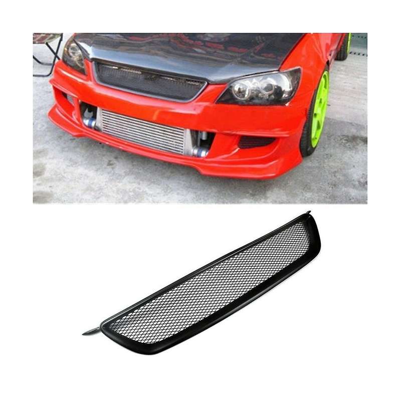 Car Front Hood Racing Grill for Is200 Is300 1999-2005 Bumper Air Intake Grille Protective Mesh Radia