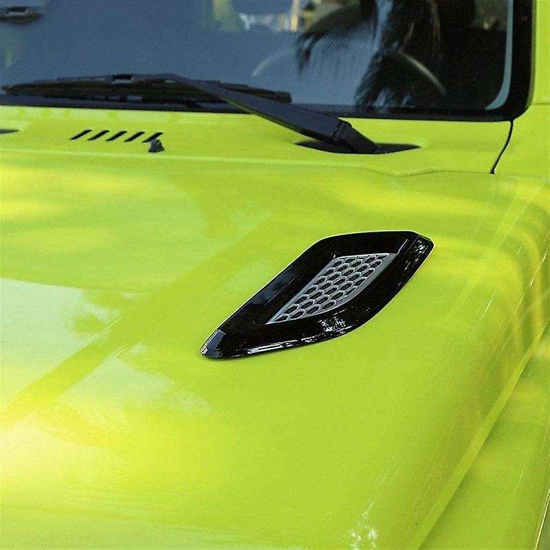 Car Front Hood Outlet Decoration Cover for Jimny 2019 2020 Exterior Accessories Black
