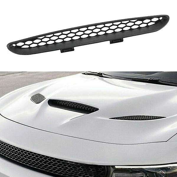 Car Front Hood Scoop Bezel Mesh Intake Grille Cover 68202462ad for Charger 2016-2021