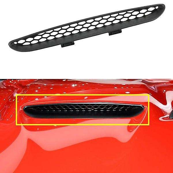 Car Front Hood Scoop Bezel Mesh Intake Grille Cover 68202462ad for Charger 2016-2021