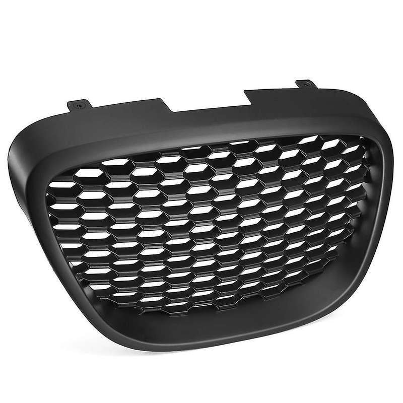 Car Front Kidney Grille Hood Grill for Seat Leon (matte Black )