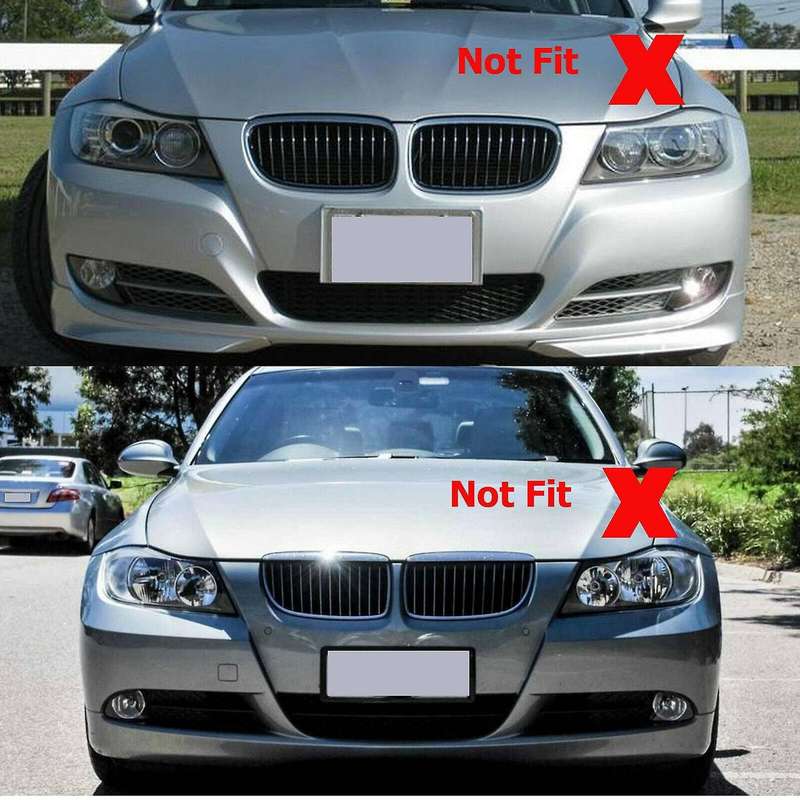 Car Front Kidney Grille Grill for 3-Series E92 E93 M3 328I 335I Coupe 2007-2010 51137157277 51137157