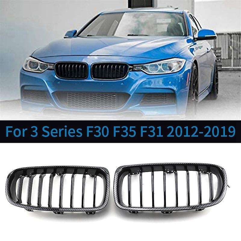 Car Front Kidney Grille Grill for 3 Series F30 F35 F31 2012-2019