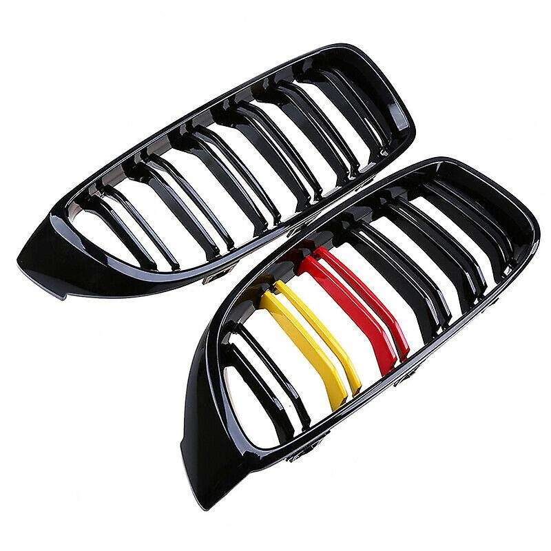 Car Front Kidney Shiny Black Style Grille for  4-Series F32 F33 F36 13-16