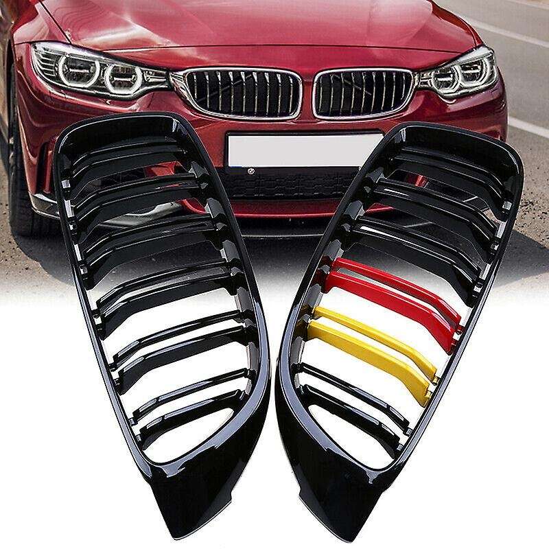 Car Front Kidney Shiny Black Style Grille for  4-Series F32 F33 F36 13-16