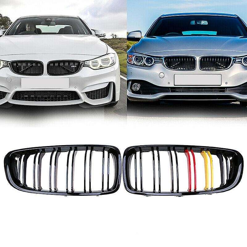 Car Front Kidney Shiny Black Style Grille for  4-Series F32 F33 F36 13-16