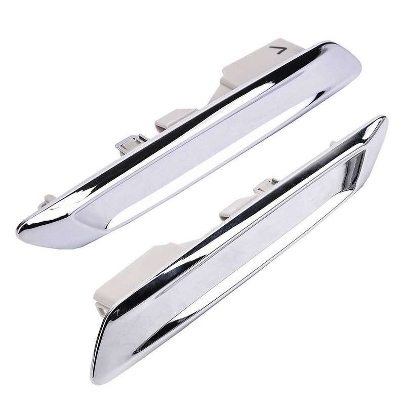 Car Front Left & Right Chrome Trim Molding for  F10 F11 528I 535I 51137336645 51137336646