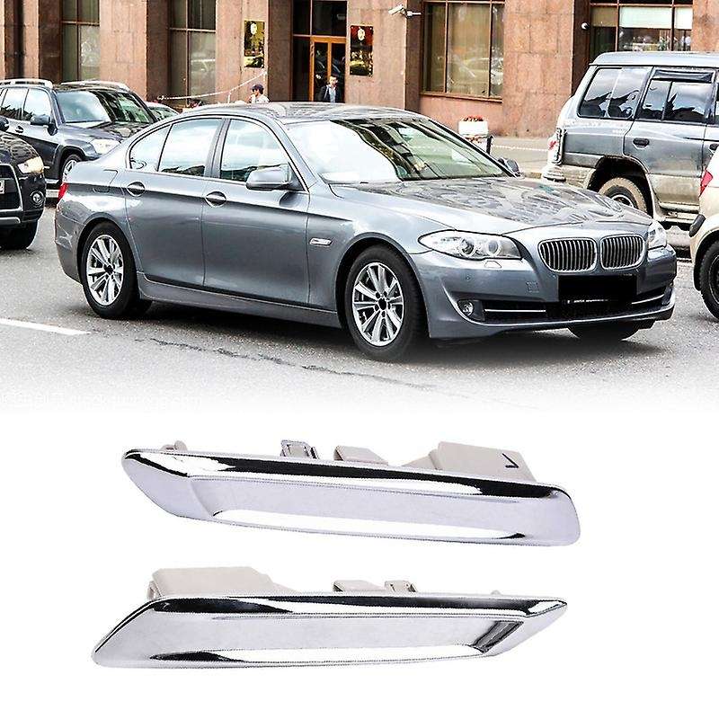 Car Front Left & Right Chrome Trim Molding for  F10 F11 528I 535I 51137336645 51137336646