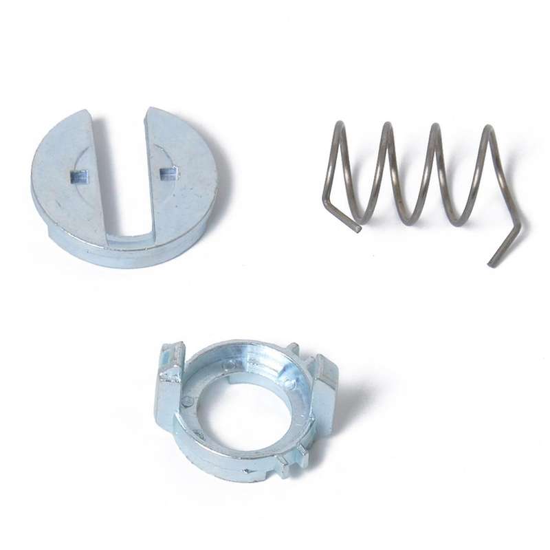 Car Front Left & Right Door Lock Cylinder Repair Kit Replacement 51217035421 Compatible- X3 E83 X5 E
