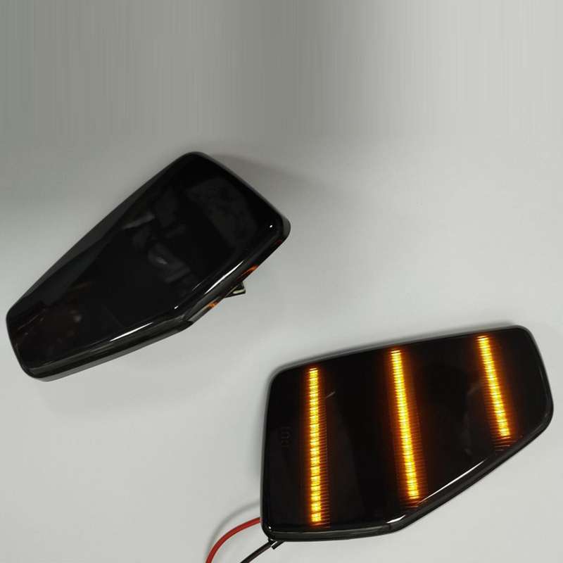 Car Front Led Side Marker Light Indicator Light LED Turn Signal Side Leaf Light for H3 H3T 2005-2010