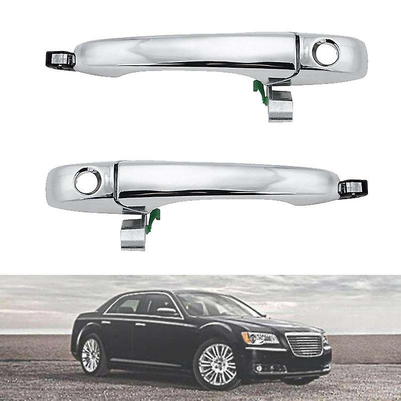Car Front Left & Right Outer Door Handle for 300 300C Magnum 2005-2010 4589009AD 4589009AH