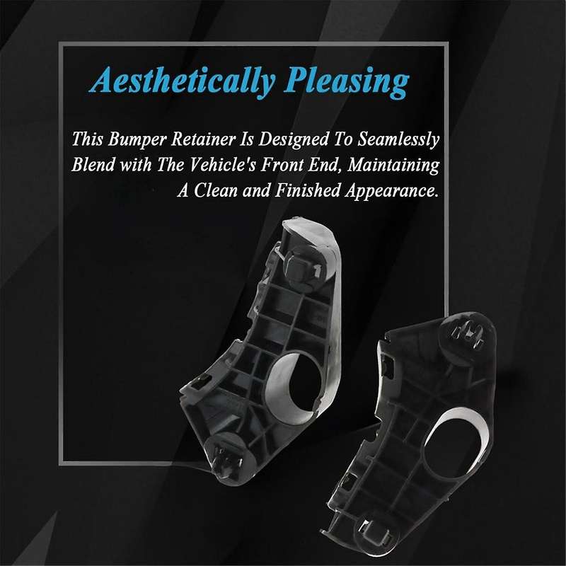Car Front Left and Right Bumper Cover Bracket Retainer for GS430 2006-2007 52536-30190, 52535-30210