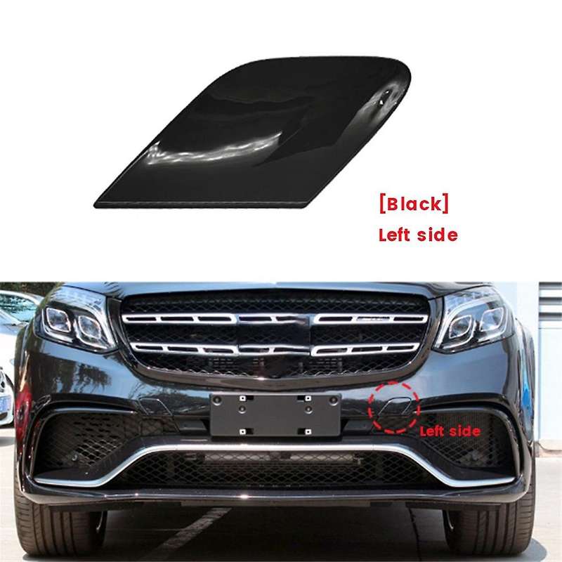 Car Front Left Bumper Towing Hook Cover Tow Hook Cap Painted 2928852922 for - GLS W166 W292 Black