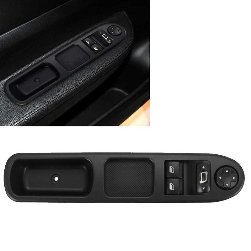 Car Front Left Driver Side Window Control Switch for 207 2006-2009 6554.QA