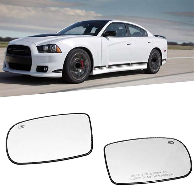 Car Front Left Heated Side Door Wing Rearview Mirror Lens Glass for 200 2011-2014 300 2012-2017 6810