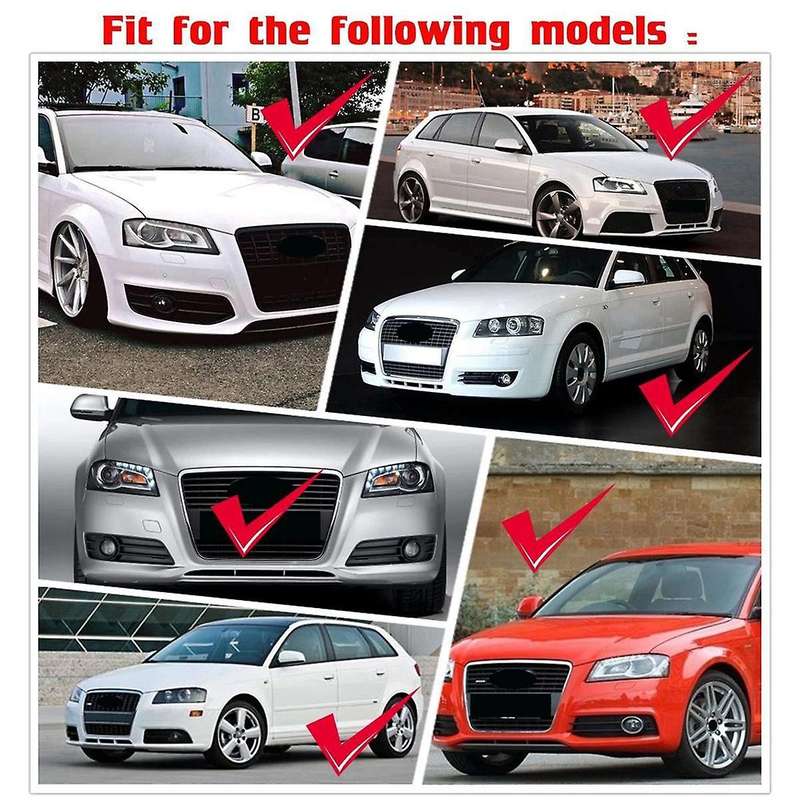 Car Front Left Headlight Head Light Lamp Frame Shell Clear Lampshade Cover for A3 8p S3 Rs3 08-12 8p