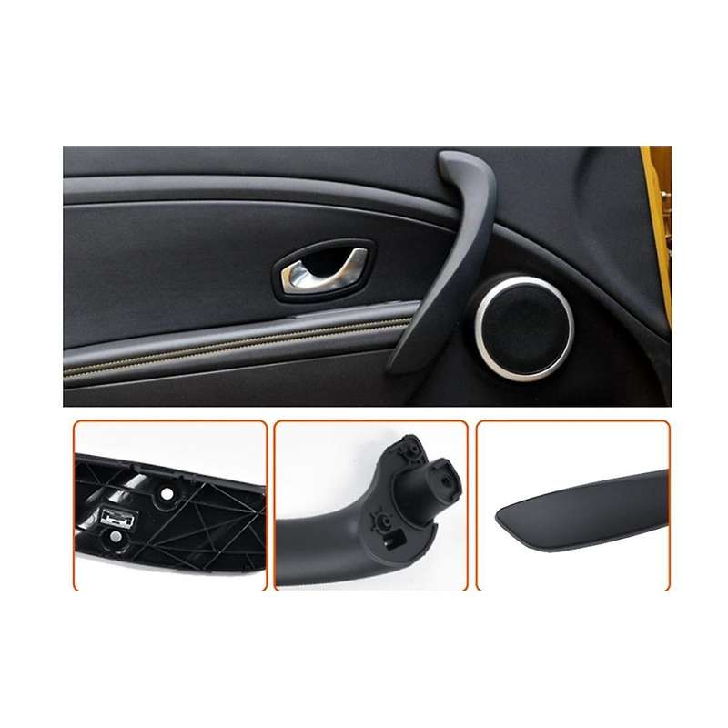 Car Front Left Inner Door Handle for 3 2008-2016 Door Armrest Inner Side Bracket Car Accessories Bl