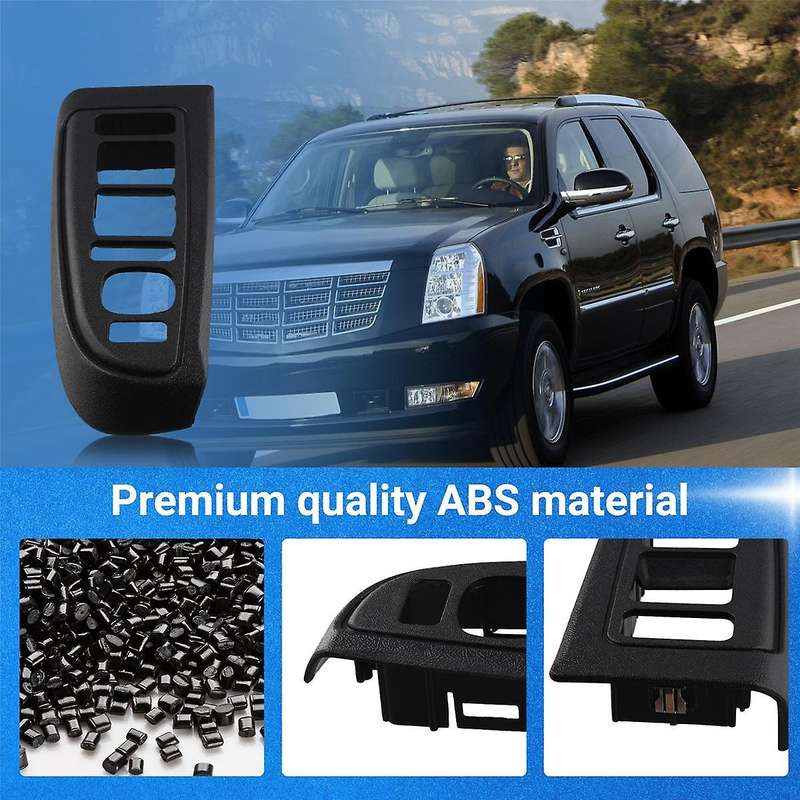 Car Front Left LH Power Window Switch Bezel Fits for 15883319 15883320 15883323