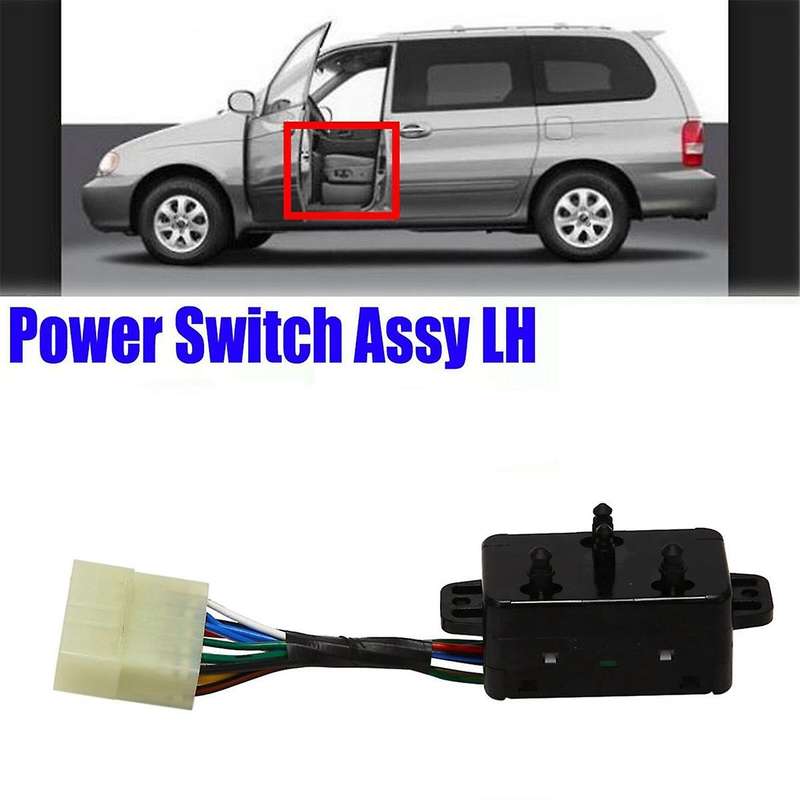 Car Front Left Power Seat Switch Box Assy 0K95D88161D for SEDONA 2001-2005