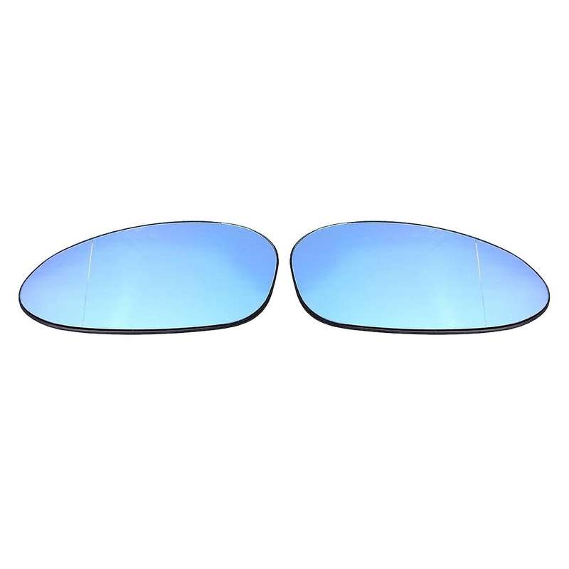 Car Front Left Right Anti-Fog Heated Side Door Wing Rear View Mirror Lens Glass for E46 E90 E91 E87