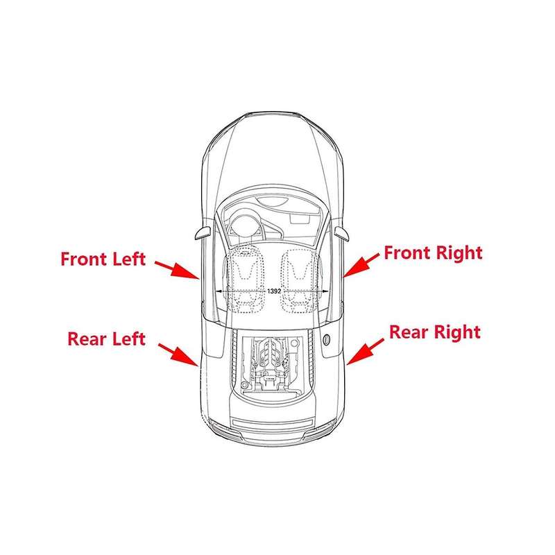 Car Front Left Side Door Step Plate Trim Cover Foot Pedal Protection Cap for Land Cruiser Lc80 1990