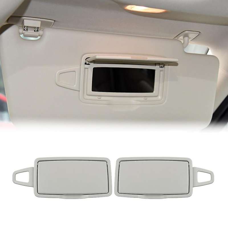 Car Front Left Sun Shade Visor Makeup Cosmetic Mirror Cover Replacement for C Class GLC W205 W253 Gr