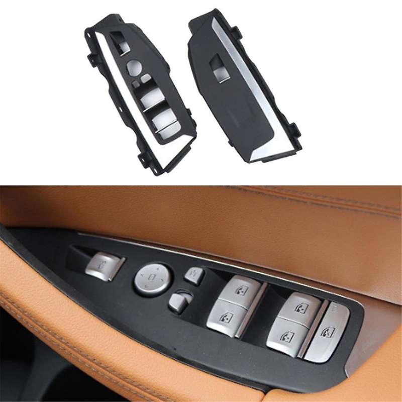 Car Front Left Window Lift Panel Switch Cover Plate Trim for X3 G08 G01 X4 G02 2018-2021 Interior A