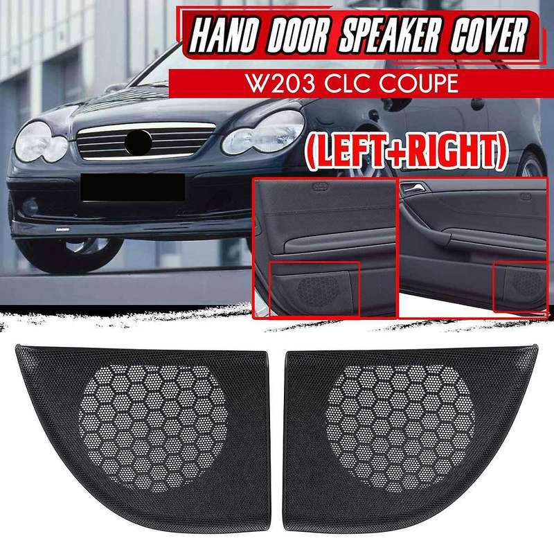 Car Front Left+Right Door Speaker Cover Trim Speaker Grille for -Class 2008-2011